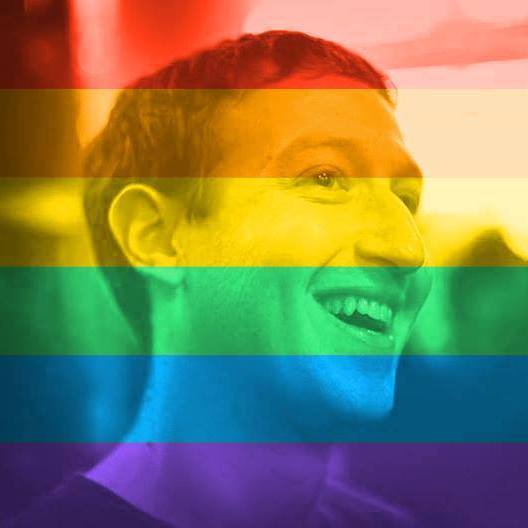 Facebook Shows Their Support For Marriage Equality With Rainbow Profile Pictures